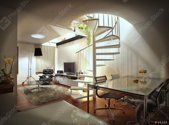 modern loft appartment  : Stock Photo or Stock Video Download rcfotostock photos, images and assets rcfotostock | RC Photo Stock.: