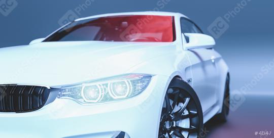 Modern sports car are in the studio room  : Stock Photo or Stock Video Download rcfotostock photos, images and assets rcfotostock | RC Photo Stock.: