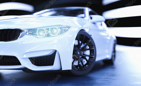 Modern sports car are in the studio room  : Stock Photo or Stock Video Download rcfotostock photos, images and assets rcfotostock | RC Photo Stock.: