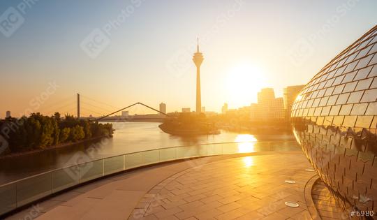 morning sunlight at dusseldorf in germany  : Stock Photo or Stock Video Download rcfotostock photos, images and assets rcfotostock | RC Photo Stock.: