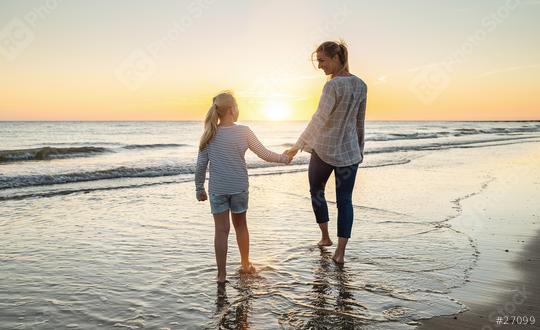 Mothers hand lead his little girl in the beach nature outdoor at sunset, trust family concept image  : Stock Photo or Stock Video Download rcfotostock photos, images and assets rcfotostock | RC Photo Stock.: