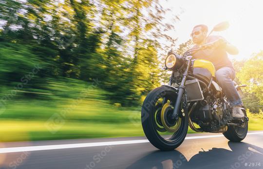 motorbike on the road riding and having fun on a motorcycle tour at sunset. copyspace for your individual text.  : Stock Photo or Stock Video Download rcfotostock photos, images and assets rcfotostock | RC Photo Stock.:
