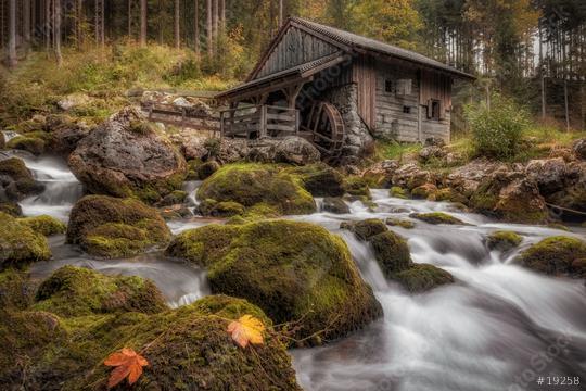 Mühle am Gollinger Wasserfall, Herbst, Wasserfall, Laub, Österreich  : Stock Photo or Stock Video Download rcfotostock photos, images and assets rcfotostock | RC Photo Stock.: