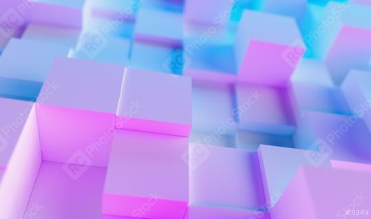 multi color neon light technology cube pattern background texture  : Stock Photo or Stock Video Download rcfotostock photos, images and assets rcfotostock | RC Photo Stock.: