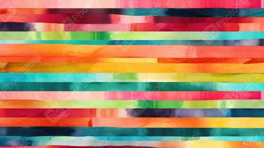 Multicolored horizontal watercolor bands with varied saturation  : Stock Photo or Stock Video Download rcfotostock photos, images and assets rcfotostock | RC Photo Stock.: