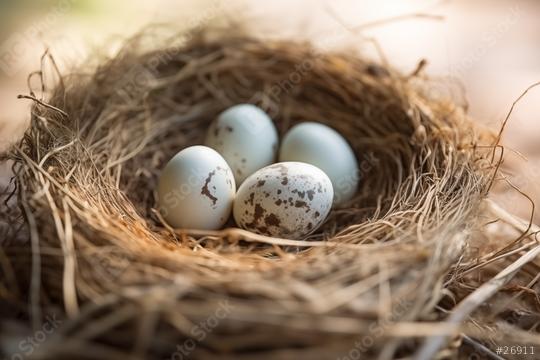Nest with eggs on a warm, soft background in golden light
  : Stock Photo or Stock Video Download rcfotostock photos, images and assets rcfotostock | RC Photo Stock.: