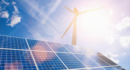 New energy, solar and wind power will solve future energy shortages  : Stock Photo or Stock Video Download rcfotostock photos, images and assets rcfotostock | RC Photo Stock.:
