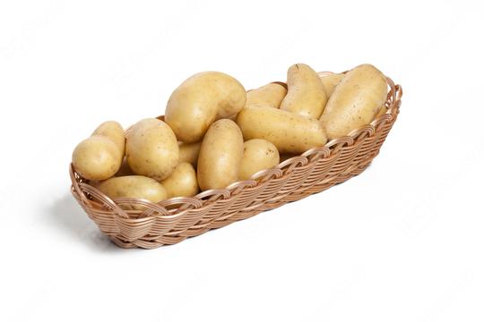 New potato isolated on white background   : Stock Photo or Stock Video Download rcfotostock photos, images and assets rcfotostock | RC Photo Stock.: