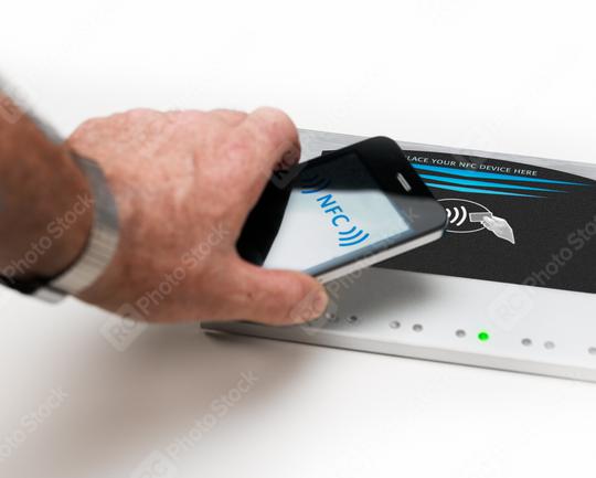 NFC - Near field communication / contactless payment  : Stock Photo or Stock Video Download rcfotostock photos, images and assets rcfotostock | RC Photo Stock.: