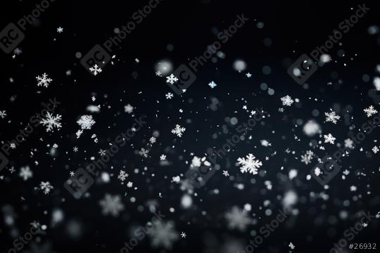 Numerous delicate snowflakes falling on a dark night
  : Stock Photo or Stock Video Download rcfotostock photos, images and assets rcfotostock | RC Photo Stock.: