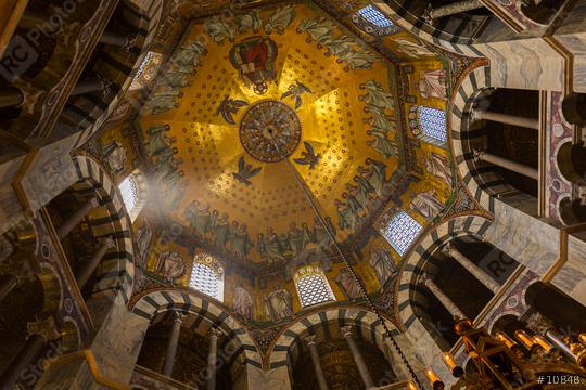 octagon of the Aachen Cathedral   : Stock Photo or Stock Video Download rcfotostock photos, images and assets rcfotostock | RC Photo Stock.: