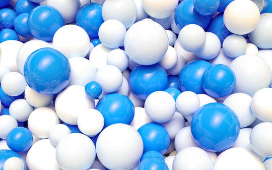 Oktoberfest blue and white balls background - 3D Rendering  : Stock Photo or Stock Video Download rcfotostock photos, images and assets rcfotostock | RC Photo Stock.: