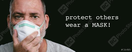 Old man wearing an anti virus protection mask to prevent others from corona COVID-19 and SARS cov 2 infection  : Stock Photo or Stock Video Download rcfotostock photos, images and assets rcfotostock | RC Photo Stock.: