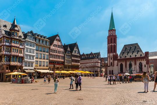 old town of Frankfurt am main at summer in germany  : Stock Photo or Stock Video Download rcfotostock photos, images and assets rcfotostock | RC Photo Stock.: