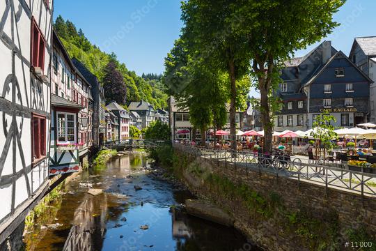 Old Town of Monschau at the Rur river  : Stock Photo or Stock Video Download rcfotostock photos, images and assets rcfotostock | RC Photo Stock.: