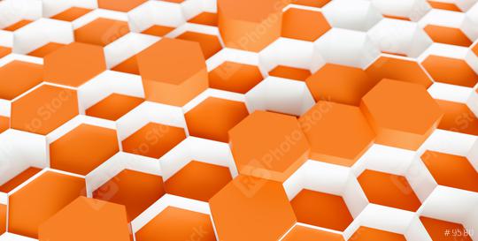 orange Hexagon honeycomb Background - 3D rendering - Illustration   : Stock Photo or Stock Video Download rcfotostock photos, images and assets rcfotostock | RC Photo Stock.: