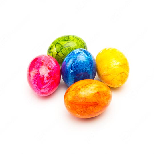 painted easter eggs on white  : Stock Photo or Stock Video Download rcfotostock photos, images and assets rcfotostock | RC Photo Stock.: