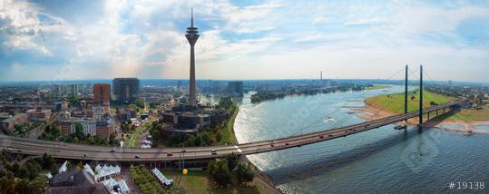 panoramic view at Dusseldorf media harbour  : Stock Photo or Stock Video Download rcfotostock photos, images and assets rcfotostock | RC Photo Stock.: