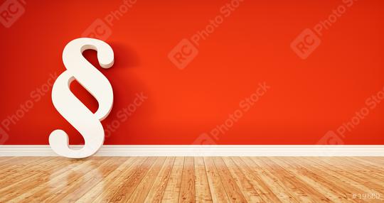 Paragraph Sign on a red wall - law and justice concept image - 3D Rendering Illustration, including Copy space  : Stock Photo or Stock Video Download rcfotostock photos, images and assets rcfotostock | RC Photo Stock.: