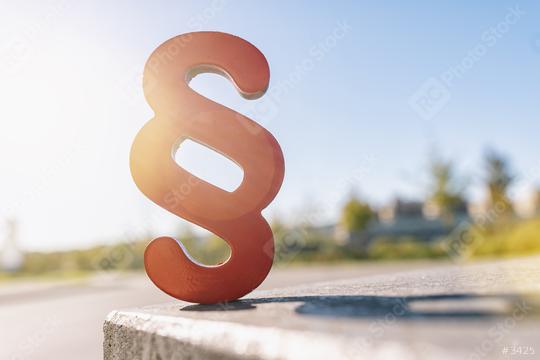 paragraph sign with sunlight as a symbol for idea of law and justice  : Stock Photo or Stock Video Download rcfotostock photos, images and assets rcfotostock | RC Photo Stock.: