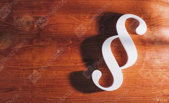paragraph the symbol of law on a table. Law concept image  : Stock Photo or Stock Video Download rcfotostock photos, images and assets rcfotostock | RC Photo Stock.: