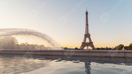 Paris Eiffel Tower at sunrise  : Stock Photo or Stock Video Download rcfotostock photos, images and assets rcfotostock | RC Photo Stock.: