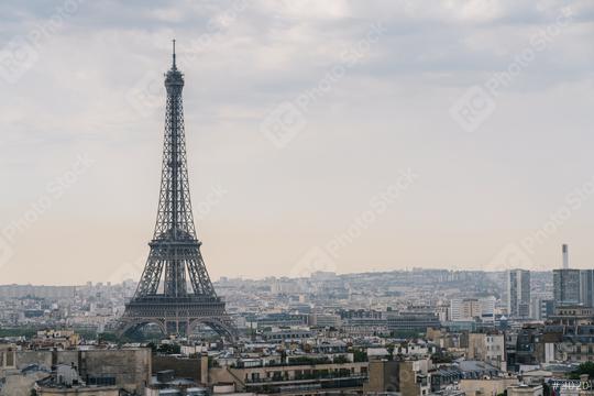 Paris Eiffel Tower with skyline  : Stock Photo or Stock Video Download rcfotostock photos, images and assets rcfotostock | RC Photo Stock.: