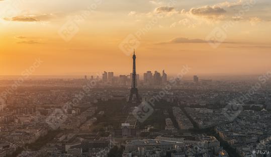 Paris, France. Panoramic view at sunset  : Stock Photo or Stock Video Download rcfotostock photos, images and assets rcfotostock | RC Photo Stock.: