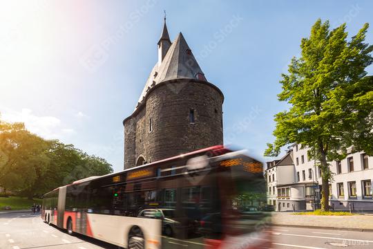 passenger Transport by bus in Aachen   : Stock Photo or Stock Video Download rcfotostock photos, images and assets rcfotostock | RC Photo Stock.: