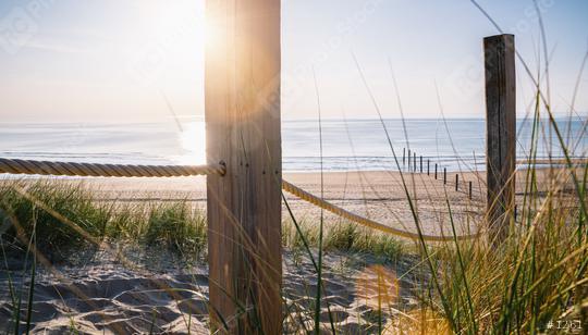path at Baltic sea over sand dunes with ocean view, sunset summer evening  : Stock Photo or Stock Video Download rcfotostock photos, images and assets rcfotostock | RC Photo Stock.: