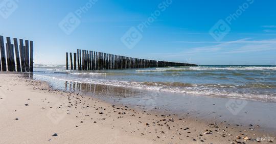 path between Wooden Groyne on the Beach  : Stock Photo or Stock Video Download rcfotostock photos, images and assets rcfotostock | RC Photo Stock.: