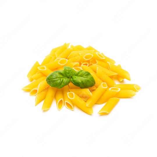 penne integral noodles with basil   : Stock Photo or Stock Video Download rcfotostock photos, images and assets rcfotostock | RC Photo Stock.: