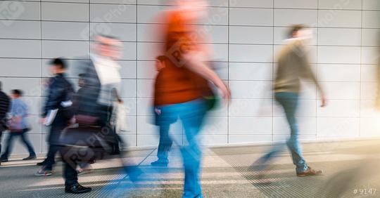 People rushing in the lobby motion blur concept  : Stock Photo or Stock Video Download rcfotostock photos, images and assets rcfotostock | RC Photo Stock.: