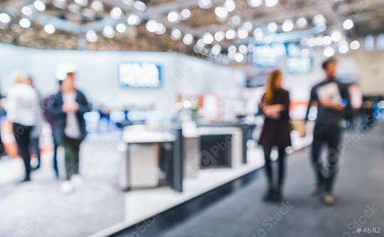 People walking on a trade show booth, generic background with a blur effect applied  : Stock Photo or Stock Video Download rcfotostock photos, images and assets rcfotostock | RC Photo Stock.: