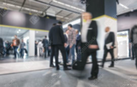 People walking on a trade show, generic background with a blur effect applied  : Stock Photo or Stock Video Download rcfotostock photos, images and assets rcfotostock | RC Photo Stock.: