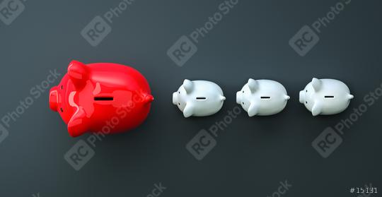 Piggy Bank save money investment  : Stock Photo or Stock Video Download rcfotostock photos, images and assets rcfotostock | RC Photo Stock.: