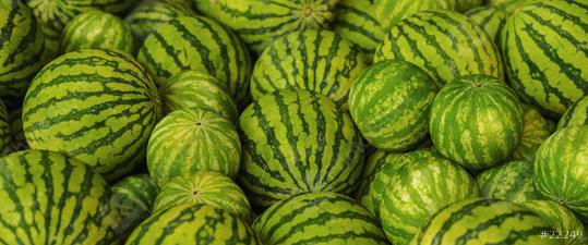 Pile of big sweet green watermelons  : Stock Photo or Stock Video Download rcfotostock photos, images and assets rcfotostock | RC Photo Stock.: