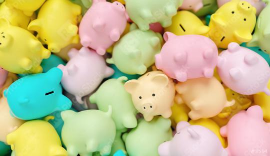 pile of piggy banks  : Stock Photo or Stock Video Download rcfotostock photos, images and assets rcfotostock | RC-Photo-Stock.: