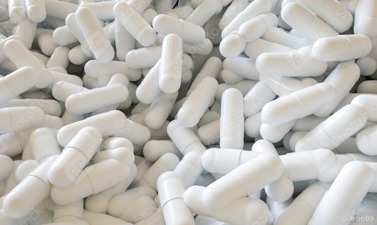 pile of white pills or capsules  : Stock Photo or Stock Video Download rcfotostock photos, images and assets rcfotostock | RC Photo Stock.: