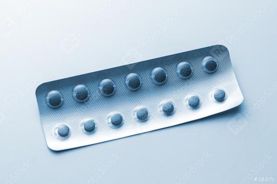 pills in a Blister packaging medicine medical antibiotic pharmacy flu  : Stock Photo or Stock Video Download rcfotostock photos, images and assets rcfotostock | RC Photo Stock.:
