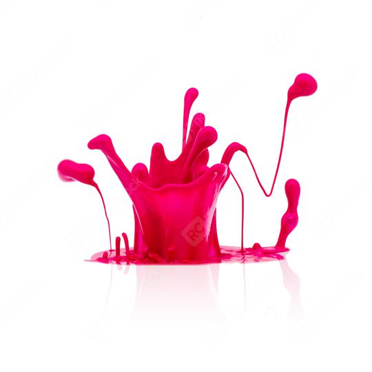 pink paint splashing  : Stock Photo or Stock Video Download rcfotostock photos, images and assets rcfotostock | RC Photo Stock.: