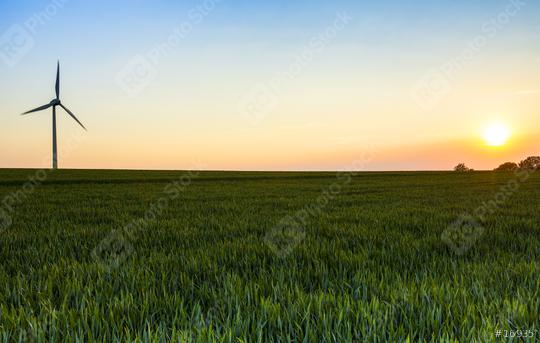 pinwheel in a field against a sunset in the evening twilight   : Stock Photo or Stock Video Download rcfotostock photos, images and assets rcfotostock | RC Photo Stock.: