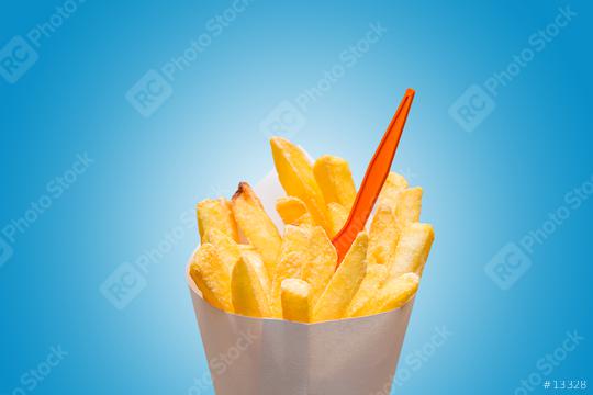 Pommes fries bag   : Stock Photo or Stock Video Download rcfotostock photos, images and assets rcfotostock | RC Photo Stock.: