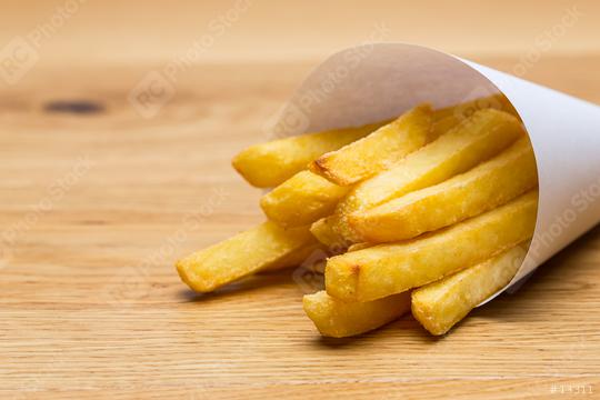 Pommestüte mit fritten   : Stock Photo or Stock Video Download rcfotostock photos, images and assets rcfotostock | RC Photo Stock.: