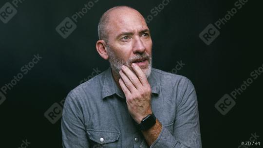portrait of a modern authentic mature businessman on black backg  : Stock Photo or Stock Video Download rcfotostock photos, images and assets rcfotostock | RC Photo Stock.: