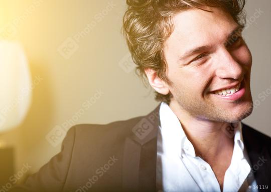 Portrait of an attractive young man  : Stock Photo or Stock Video Download rcfotostock photos, images and assets rcfotostock | RC Photo Stock.: