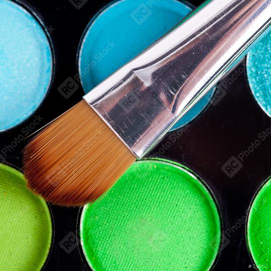 powder brush  multicolour background  : Stock Photo or Stock Video Download rcfotostock photos, images and assets rcfotostock | RC Photo Stock.: