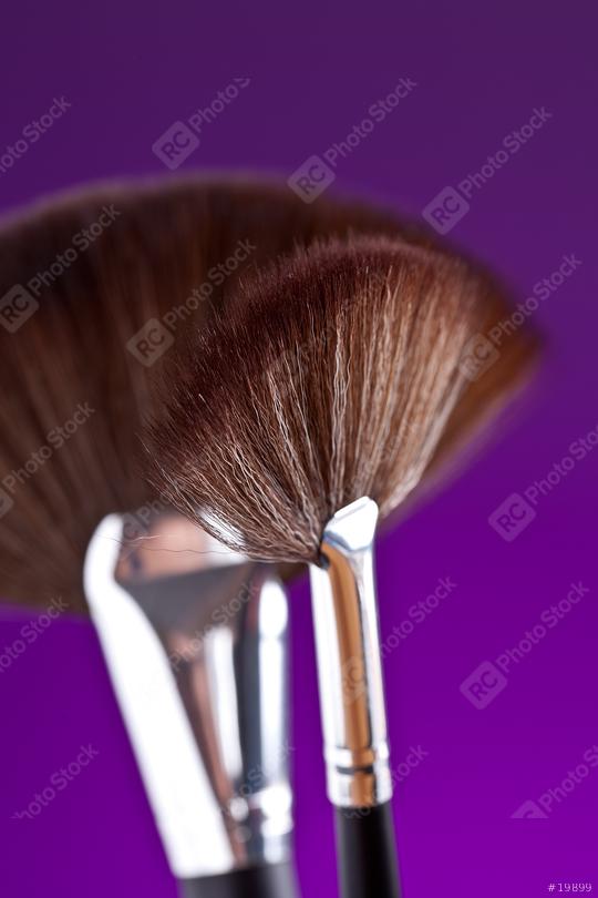 powderbrush on purple background  : Stock Photo or Stock Video Download rcfotostock photos, images and assets rcfotostock | RC Photo Stock.: