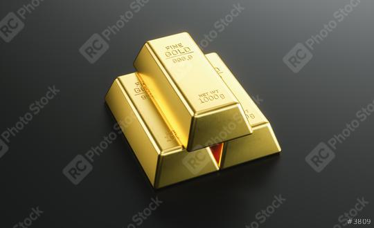 Precious shiny gold bars on black background   : Stock Photo or Stock Video Download rcfotostock photos, images and assets rcfotostock | RC Photo Stock.: