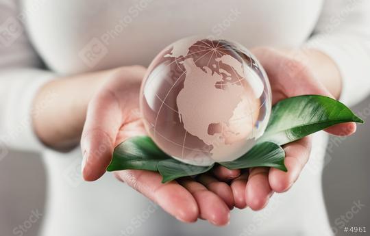 Protect the World - glass globe in hands  : Stock Photo or Stock Video Download rcfotostock photos, images and assets rcfotostock | RC-Photo-Stock.:
